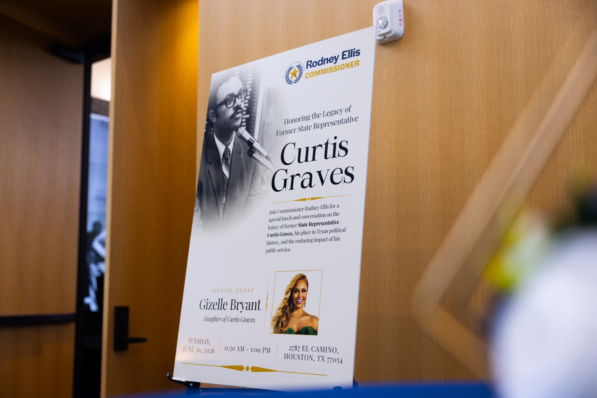 Photo from the Curtis Graves Park ribbon cutting and reception